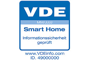 Smart Home: Zertifikat Verband der Elektrotechnik (VDE)